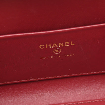 Chanel Pony Hair Cheetah Print Pretty CC Clutch With Strap Light Beige Black 6 of 11