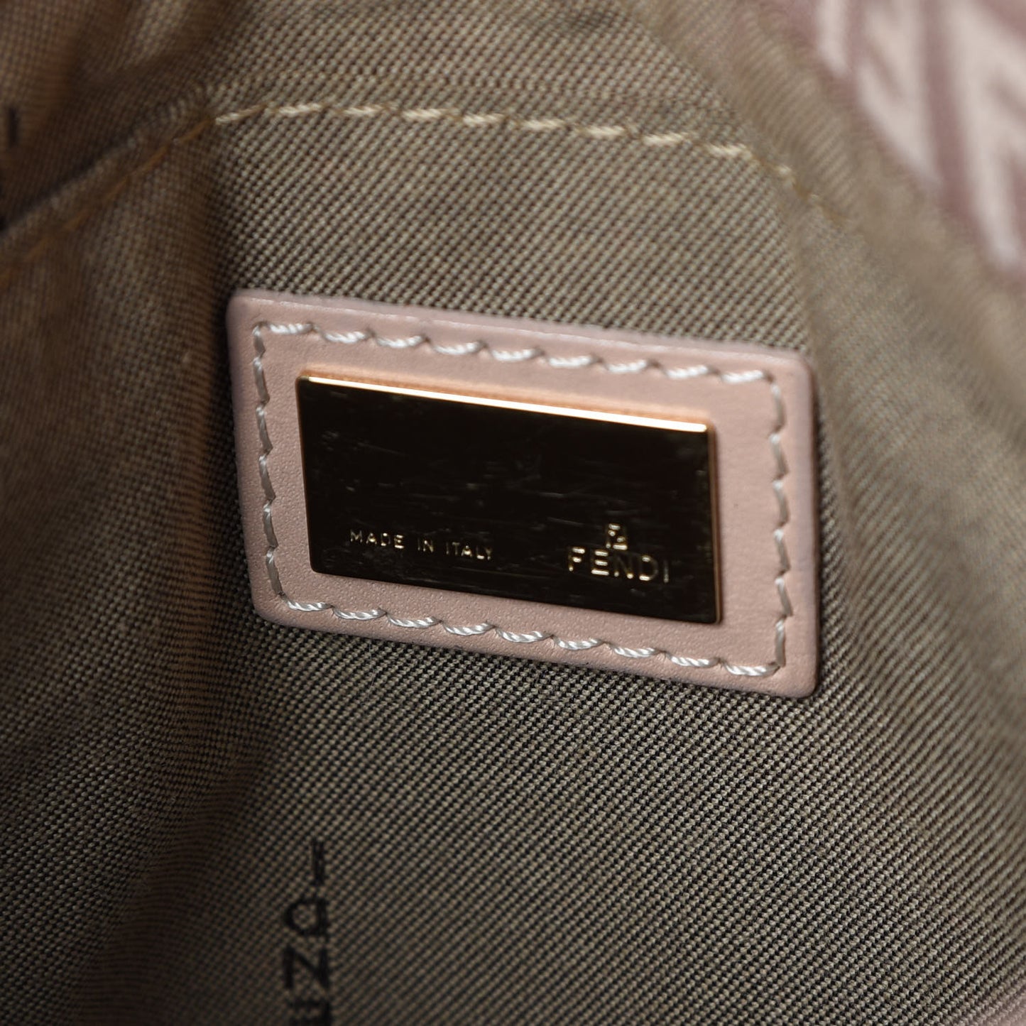 Zucchino Vitello Tube Messenger Bag Cipria Teint Cipria