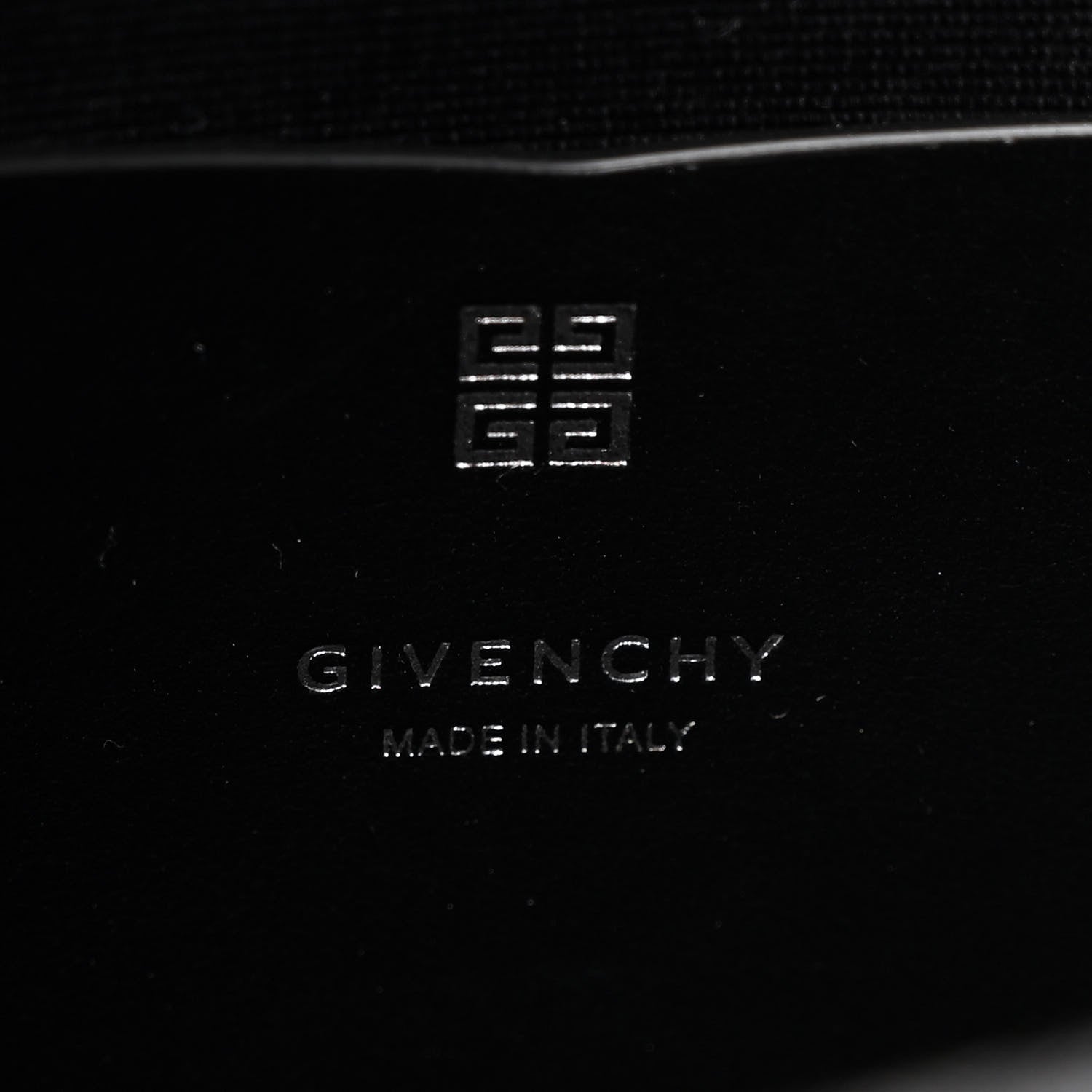 Givenchy Distressed Denim Quilted Small 4G Shoulder Bag Black 6 of 11