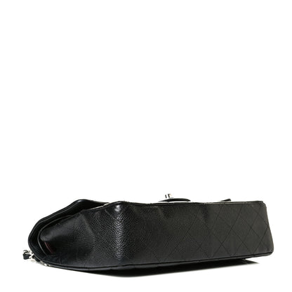 Chanel Caviar Quilted Medium Double Flap Black 4 of 10