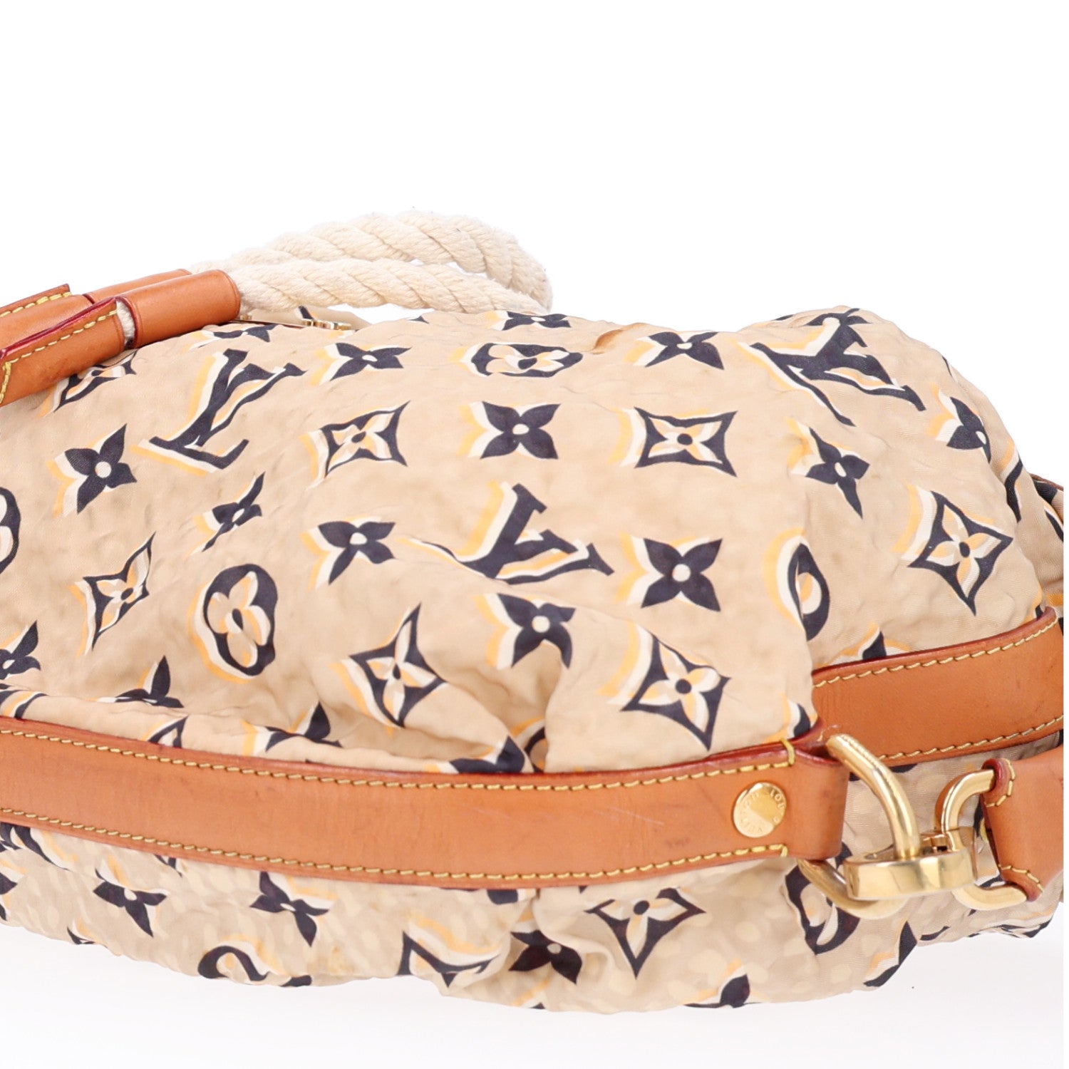 Louis Vuitton Canvas Monogram Cruise Bulles MM Natural 10 of 10