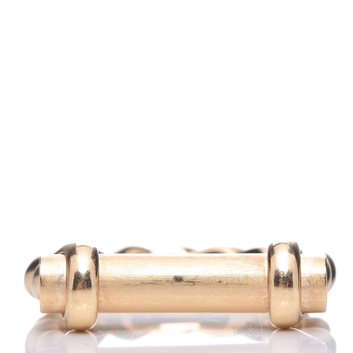 18K Yellow Gold Mens Maritime Shackle Ring 8 57