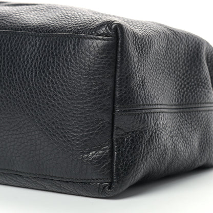 Gucci Pebbled Calfskin Medium Soho Chain Shoulder Bag Black 9 of 17