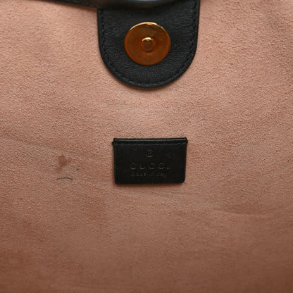 Gucci Velvet GG Monogram Large Rajah Chain Tote Brown 7 of 10