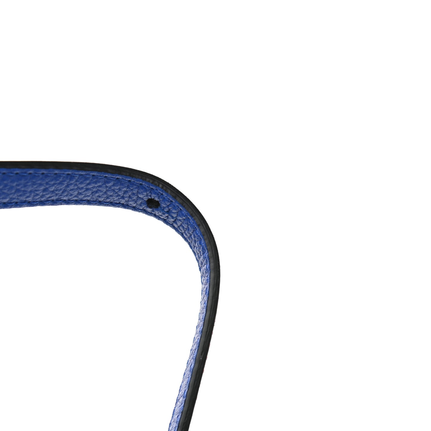 Calfskin Patent Studded Large Paloma Blue