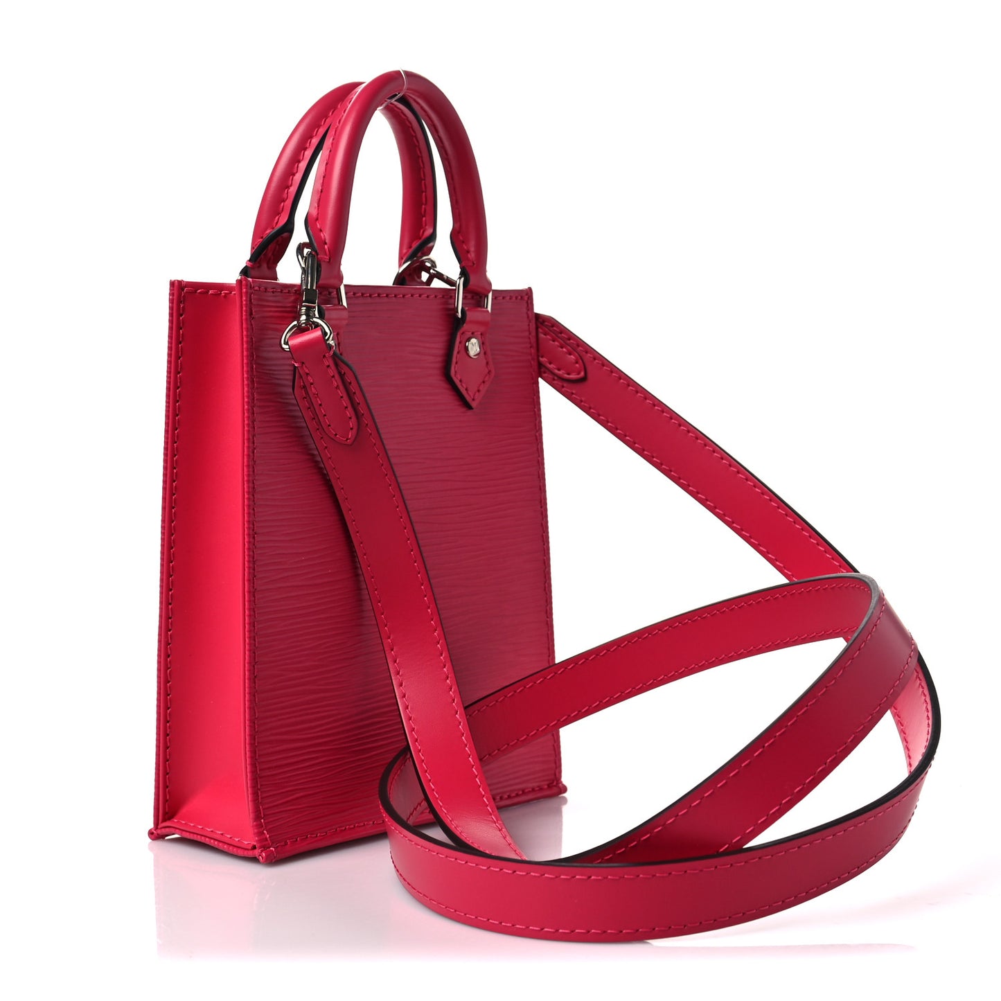 Epi Petit Sac Plat Rose Pondicherry