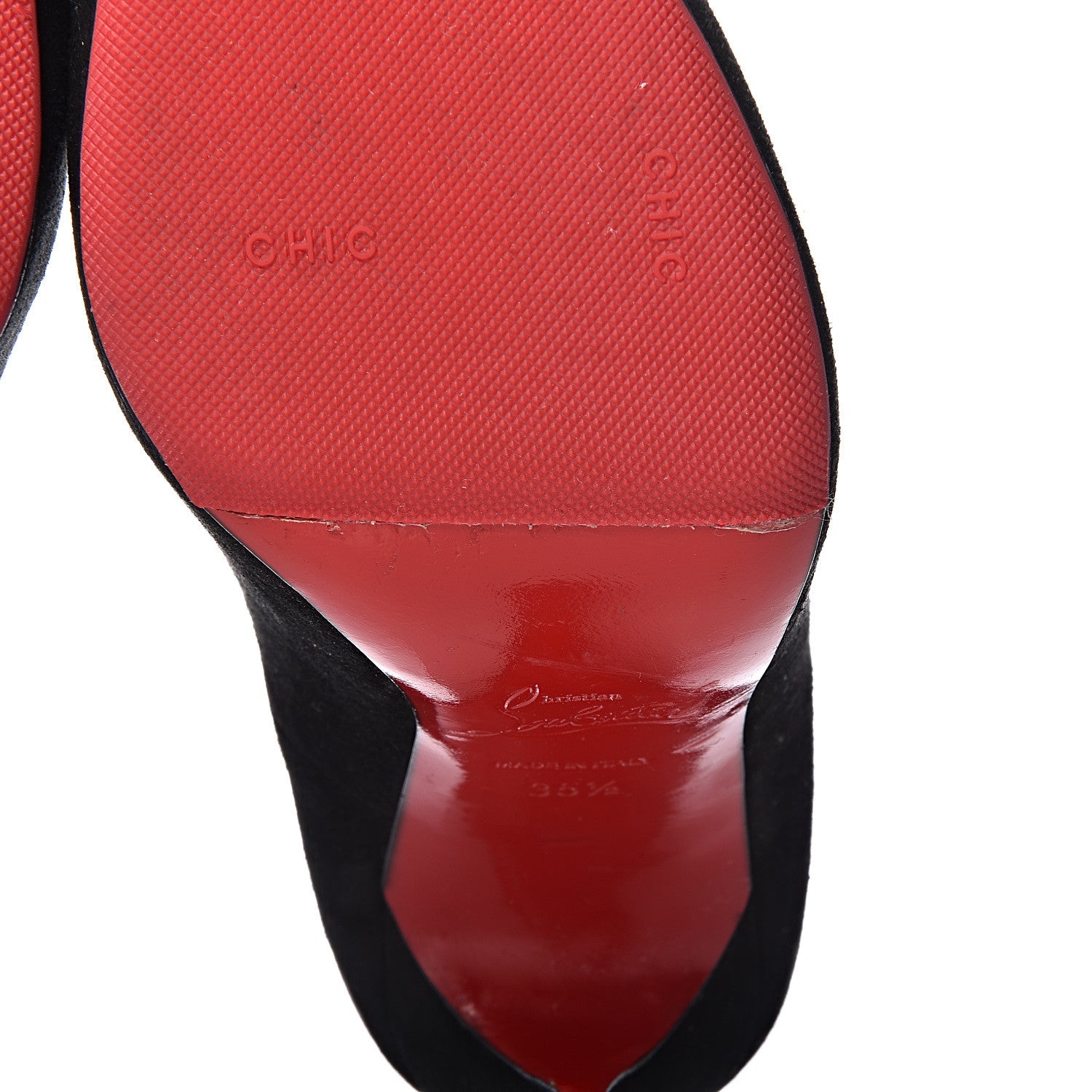 Christian Louboutin Suede So Kate 120 Pumps 35.5 Black 13 of 16