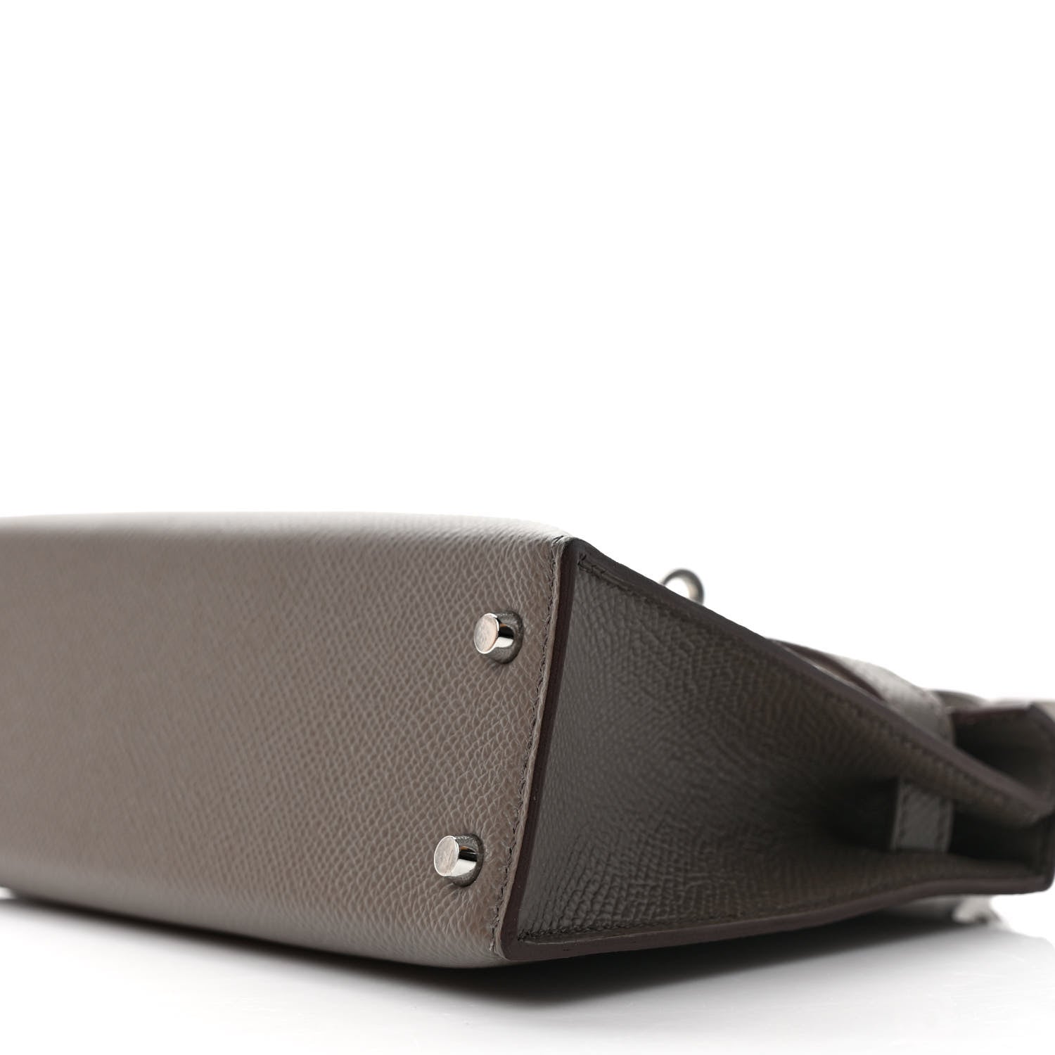 Hermes Epsom Mini Kelly Sellier 20 Etain 8 of 9