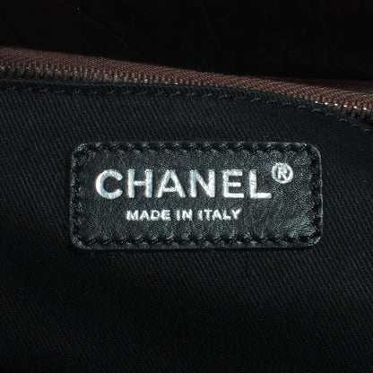 Chanel Leather Lady Braid Tote Brown 6 of 7