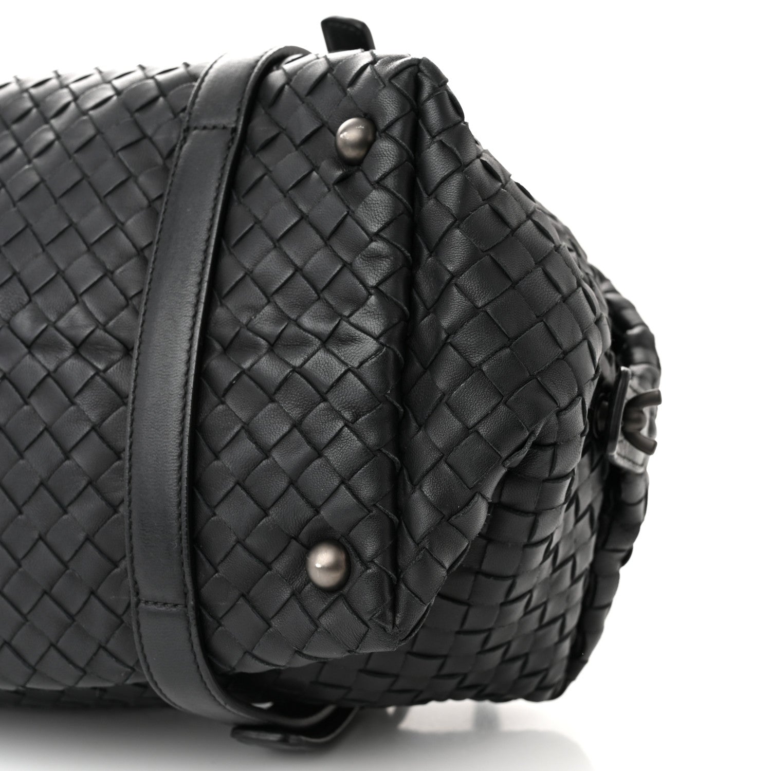 Bottega Veneta Nappa Intrecciato Montaigne Bag Black 10 of 10