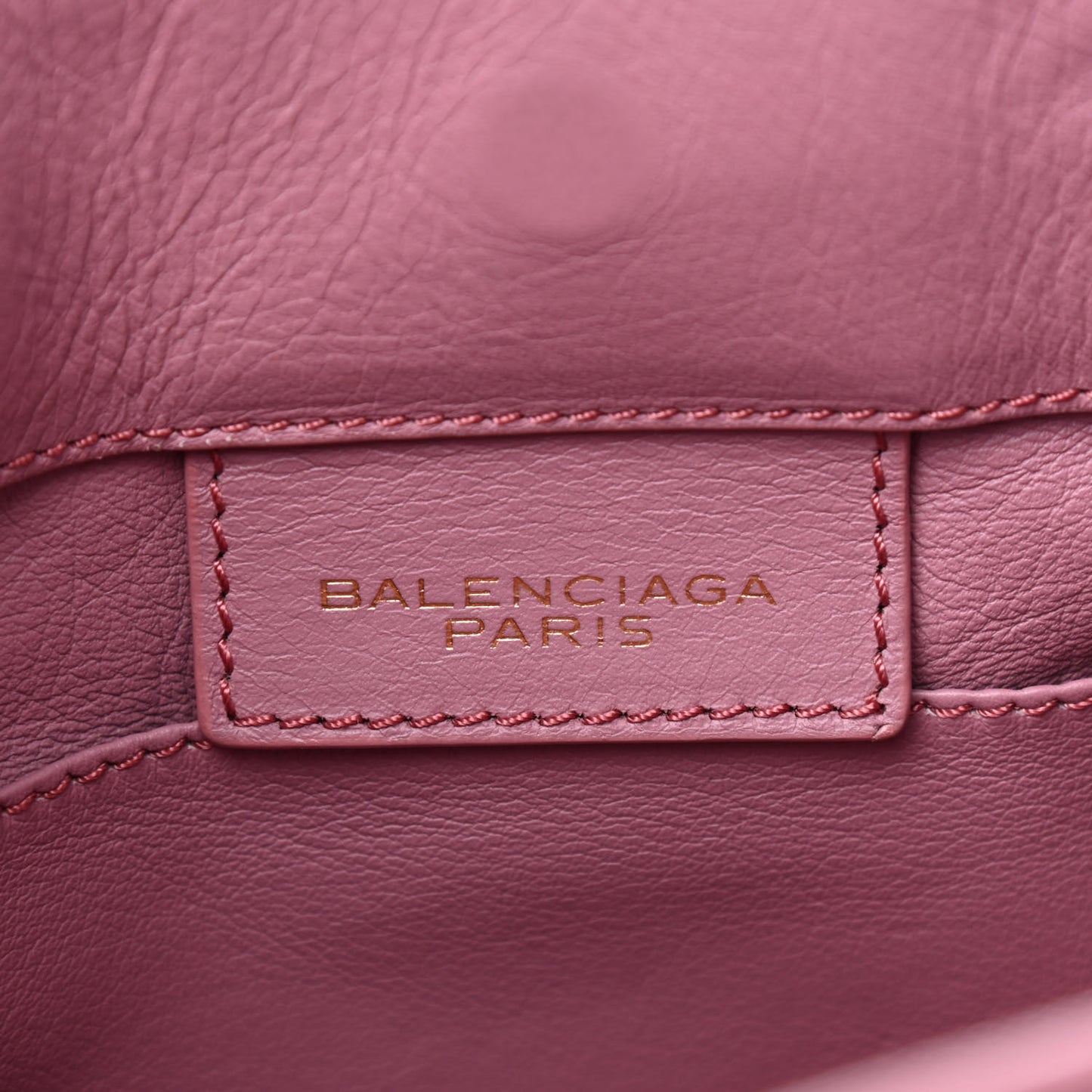 Calfskin Papier Mini A4 Tote Pink