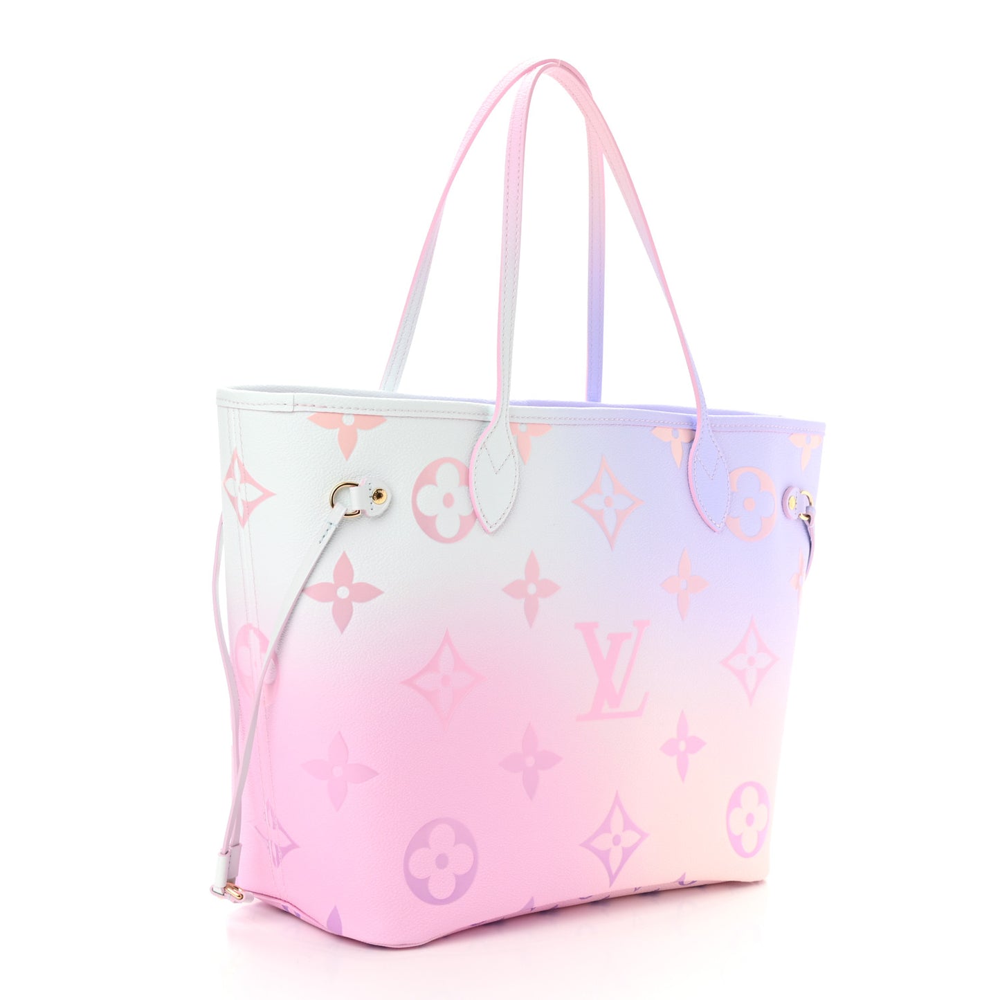 Monogram Giant Spring In The City Neverfull MM Sunrise Pastel