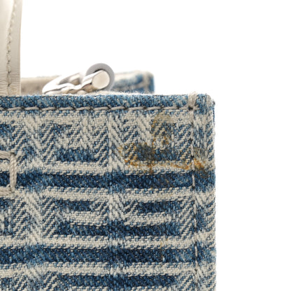 Givenchy Washed Denim Mini G Shopping Tote Blue 13 of 16