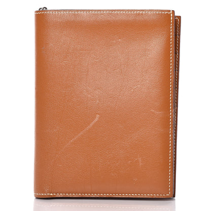 Hermes Chevre Passport Wallet Gold 15 of 16