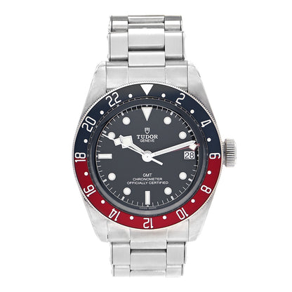 TUDOR Stainless Steel 41mm Black Bay GMT Automatic Watch Black 79830RB 1 of 5