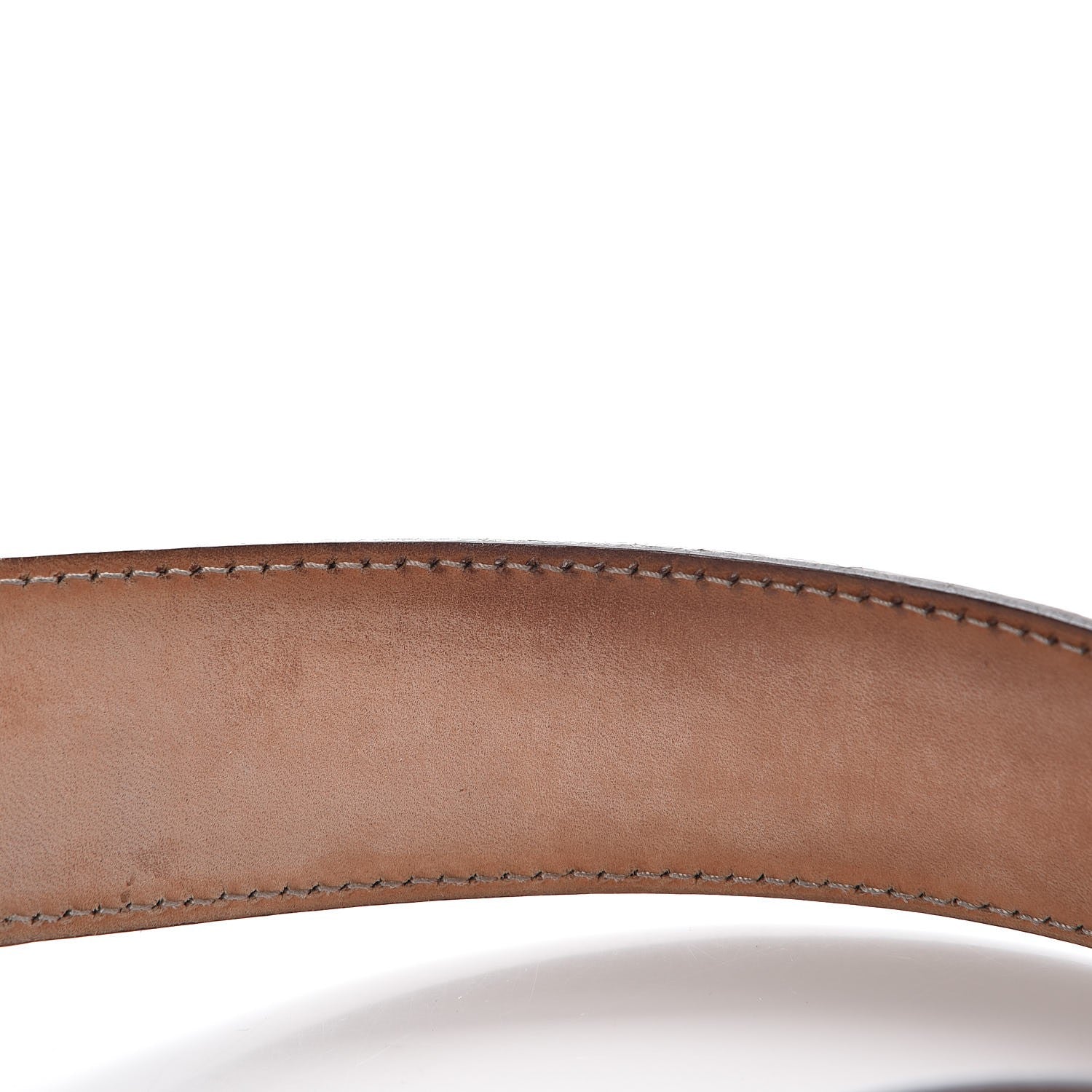 Gucci Guccissima Signature Interlocking G 40mm Belt 95 38 Chocolate 4 of 9