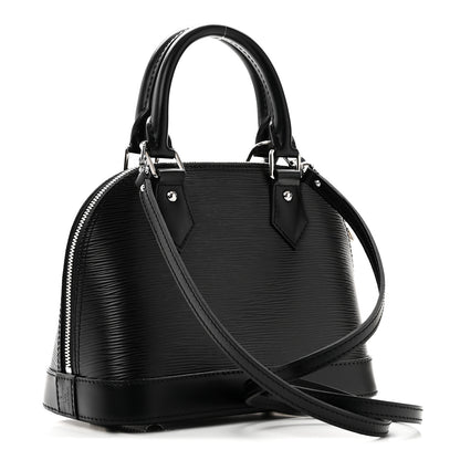 Louis Vuitton Epi Alma BB Black 3 of 9