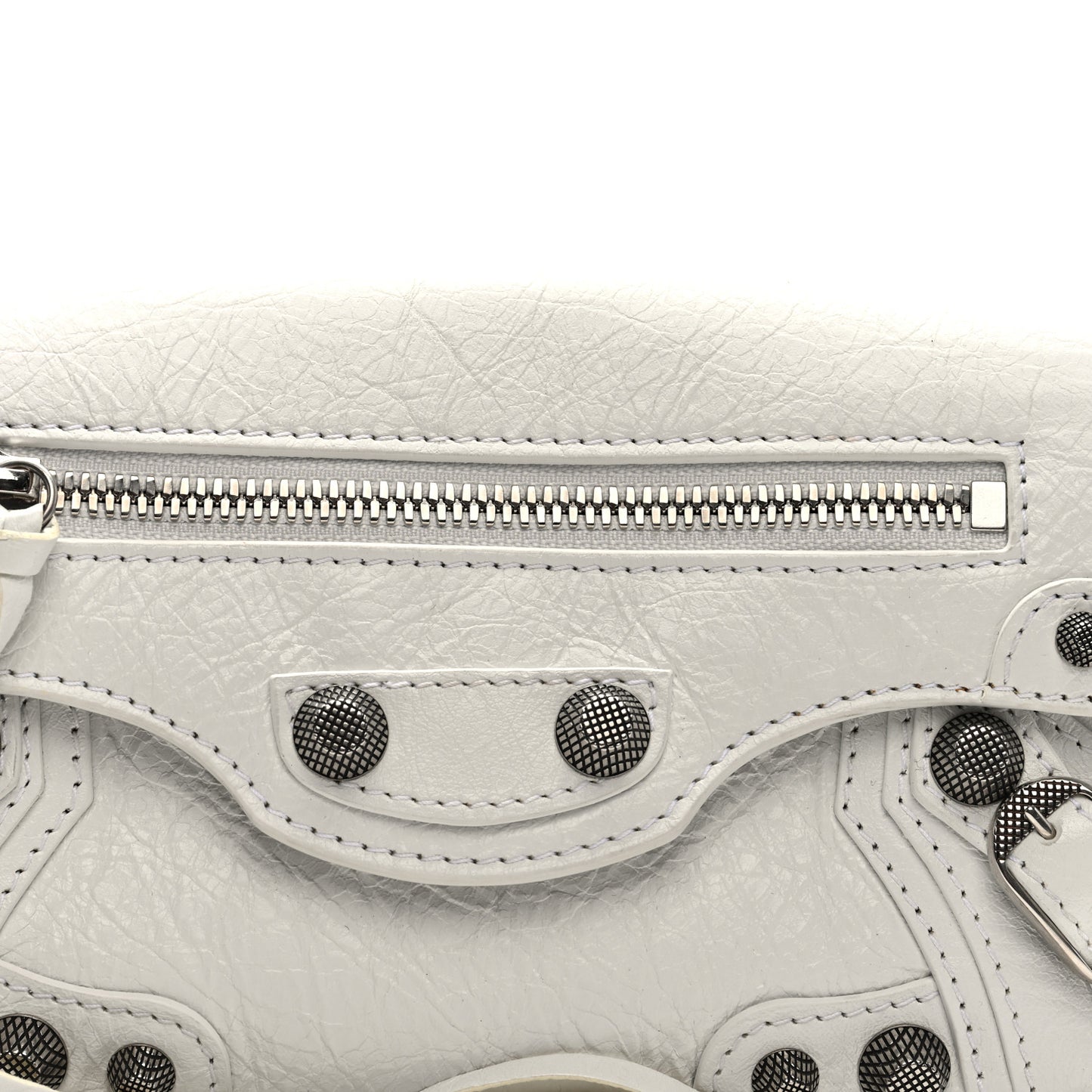 Agneau Arena Le Cagole Sling Bag XS Optic White