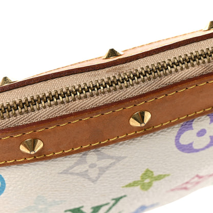 Louis Vuitton Monogram Multicolor Pochette Accessories White 11 of 12