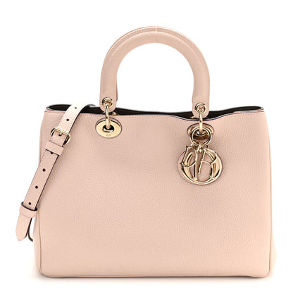 Christian Dior Bullcalf Medium Diorissimo Tote Rose Poudre 1 of 10
