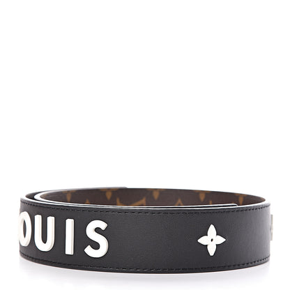 Louis Vuitton Monogram Letter Bandouliere Shoulder Strap Black 2 of 6