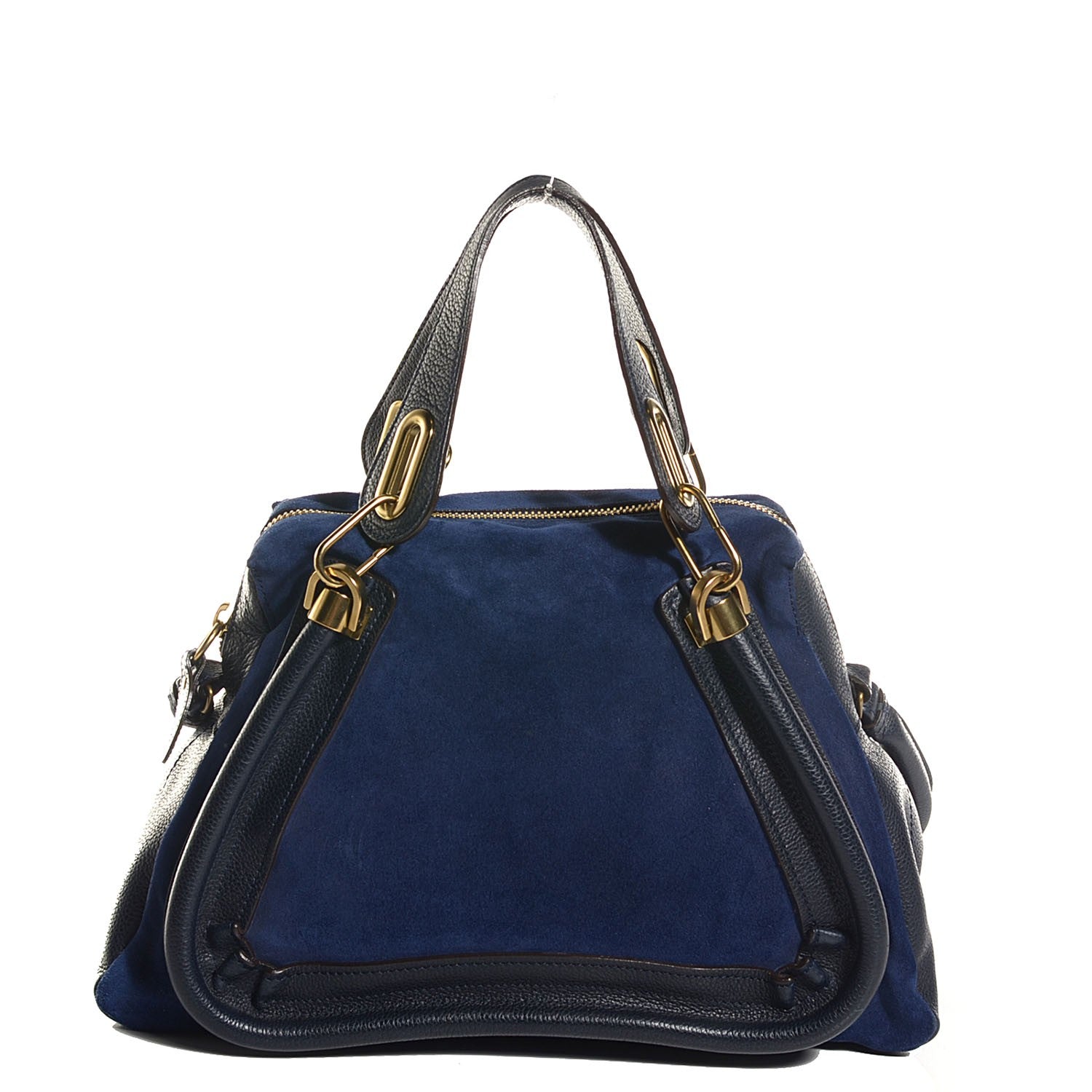 Chloe Suede Calfskin Medium Paraty Midnight Blue 1 of 10