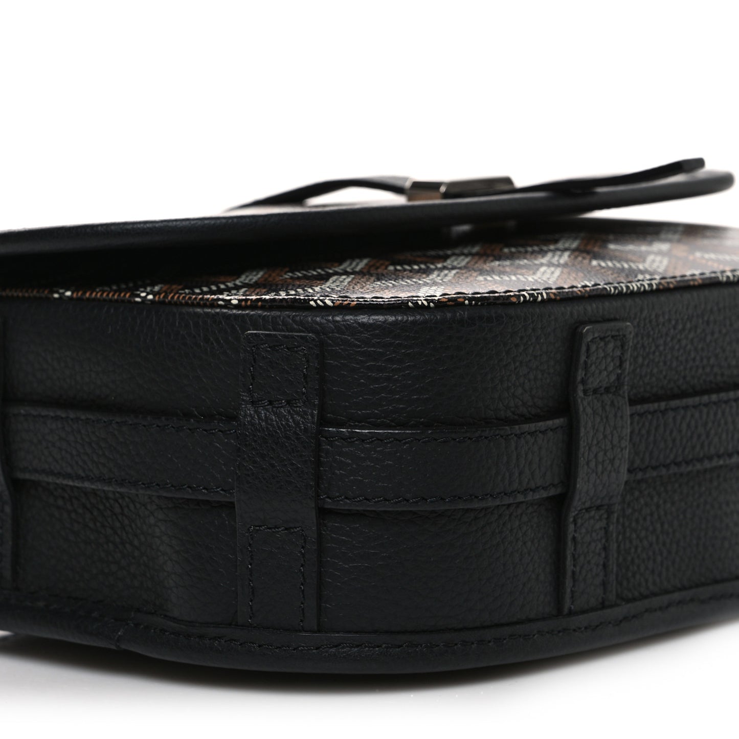 Goyardine Belvedere II PM Messenger Bag Black
