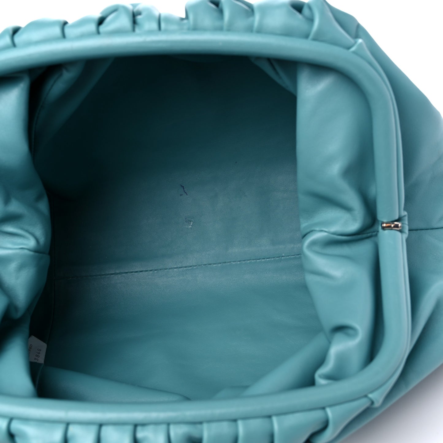 Smooth Butter Calf The Pouch Oversized Clutch Linoleum