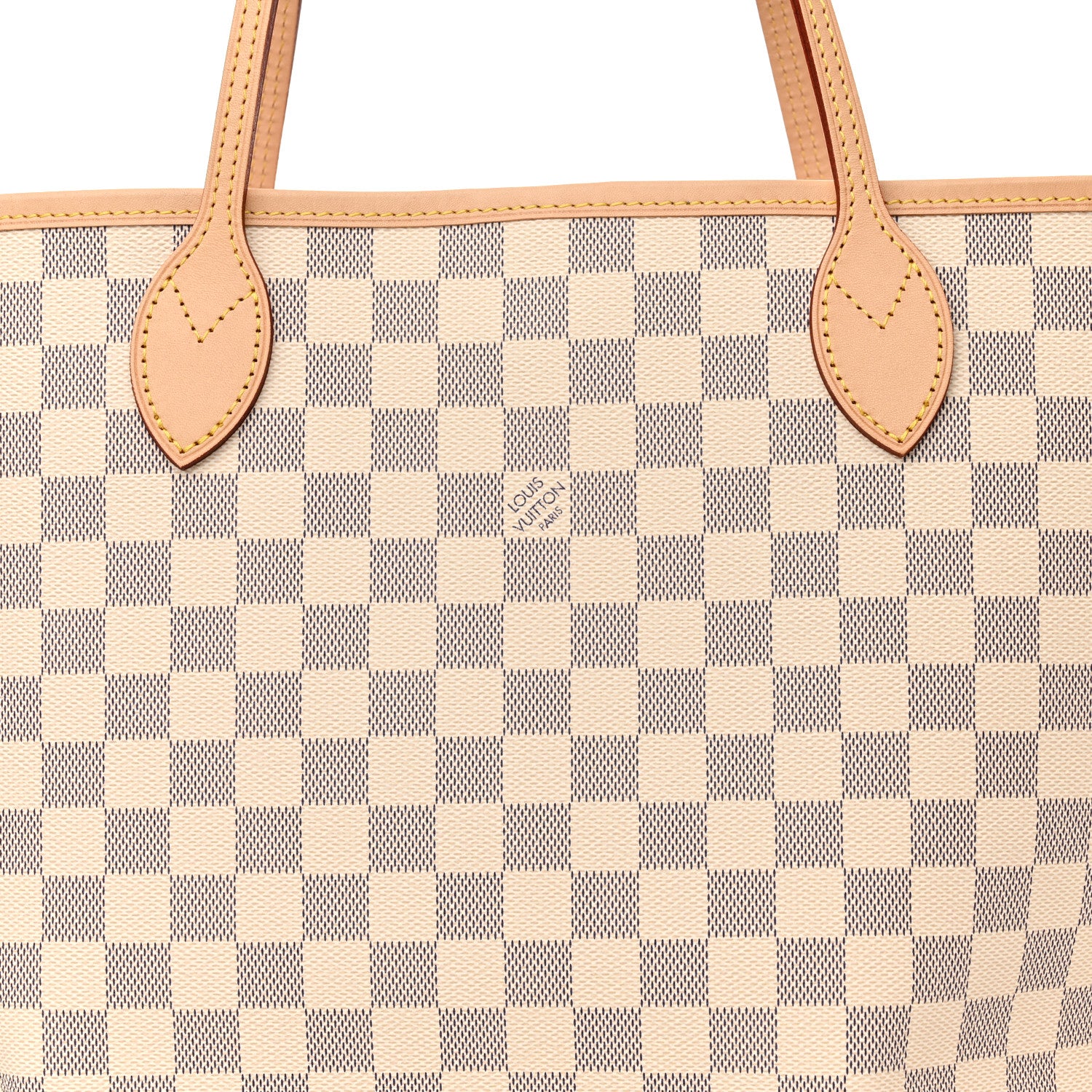 Louis Vuitton Damier Azur Neo Neverfull MM Rose Ballerine 7 of 9