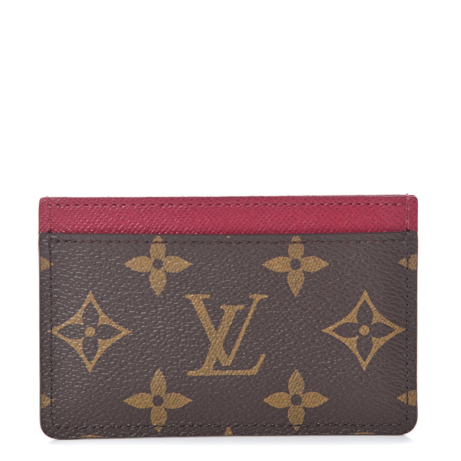 Louis Vuitton Monogram Card Holder Fuchsia 1 of 6