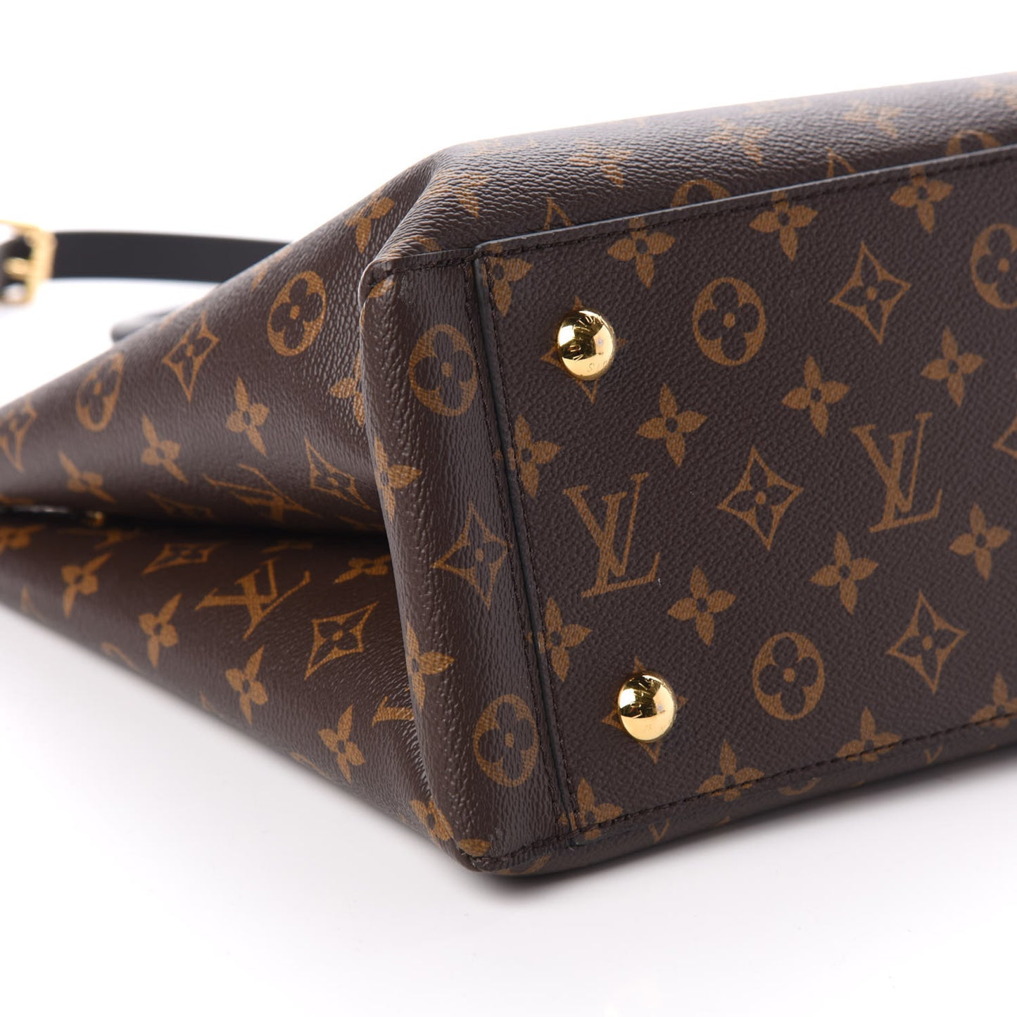 Monogram Flower Tote Black