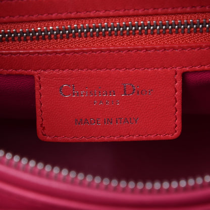 Christian Dior Lambskin Cannage Medium Tri-Color Lady Dior Pink 5 of 9