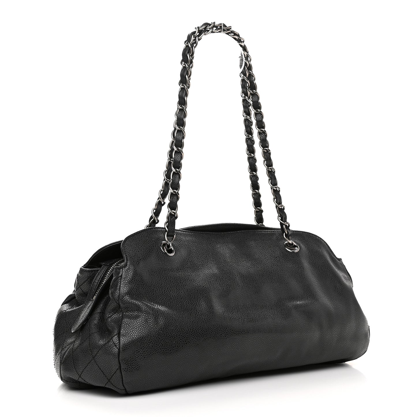 Caviar 31 CC Shoulder Bag Black