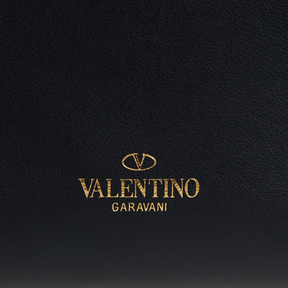 Valentino Garavani Vitello Rockstud Dome Shopper Marine 5 of 8