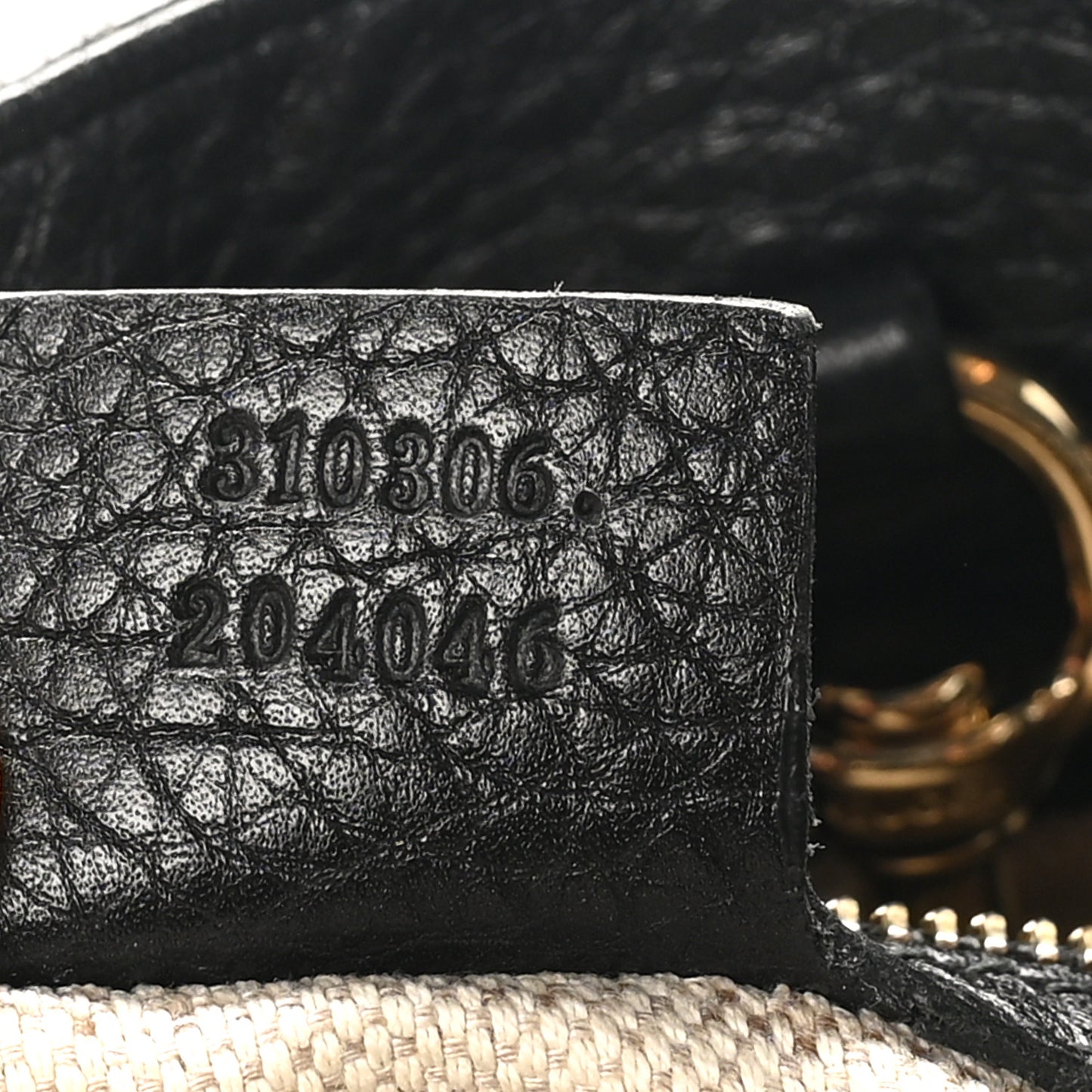Pebbled Calfskin Medium Soho Chain Shoulder Bag Black
