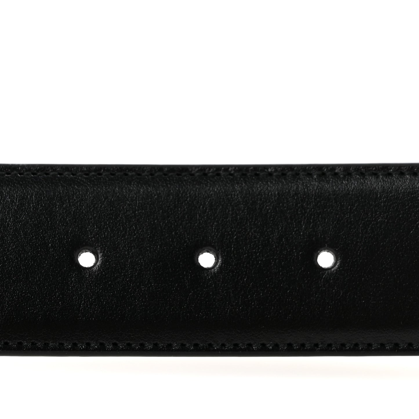 Plutone Calfskin Interlocking G 40mm Belt 120 48 Black