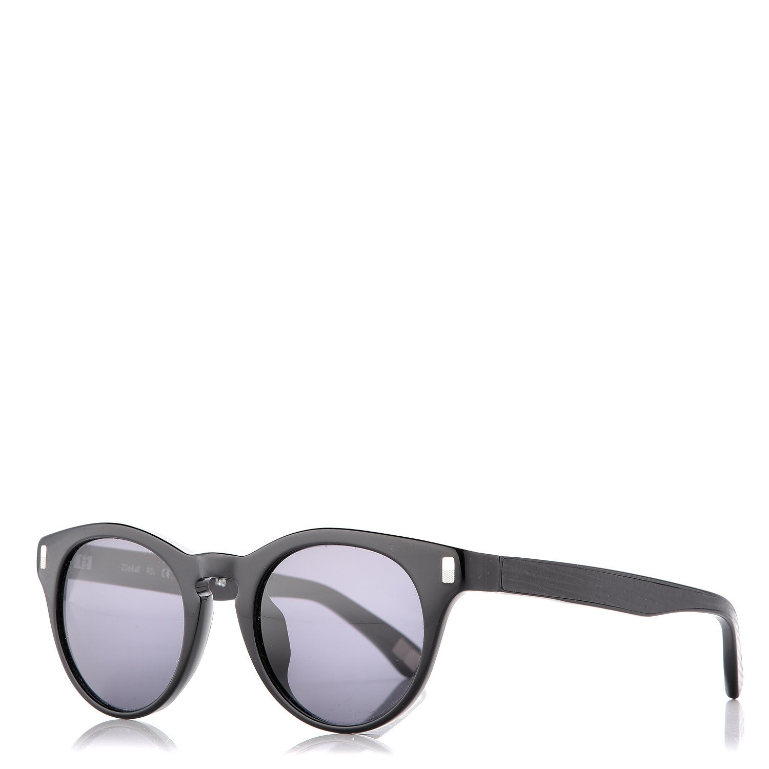 Louis Vuitton Influence Round Sunglasses Z0684E Black 1 of 8