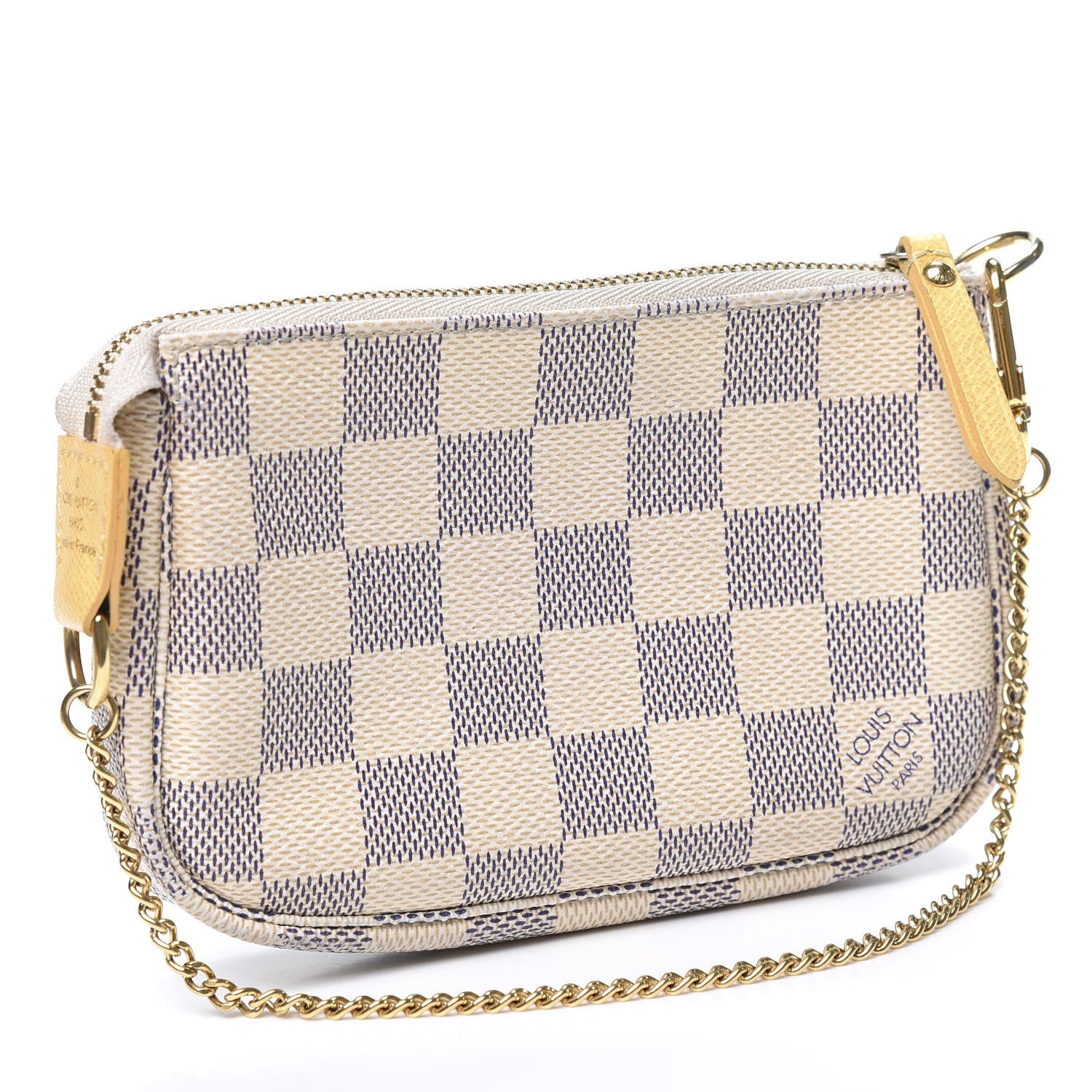 Louis Vuitton Damier Azur Illustre Mini Pochette Accessories 2 of 9