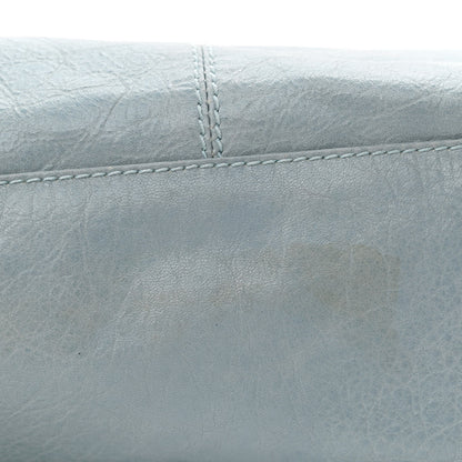 Balenciaga Agneau Giant 12 Silver Hardware Part Time Bleu Acier Ciel 12 of 13