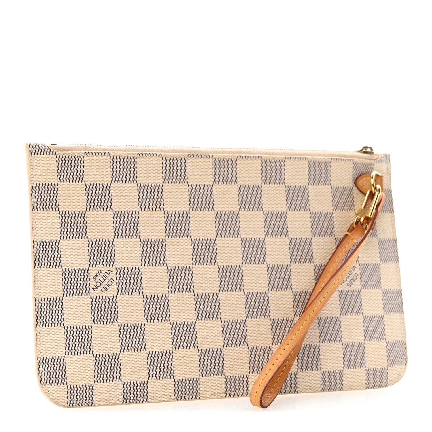 Louis Vuitton Damier Azur Neverfull MM GM Pochette 3 of 12