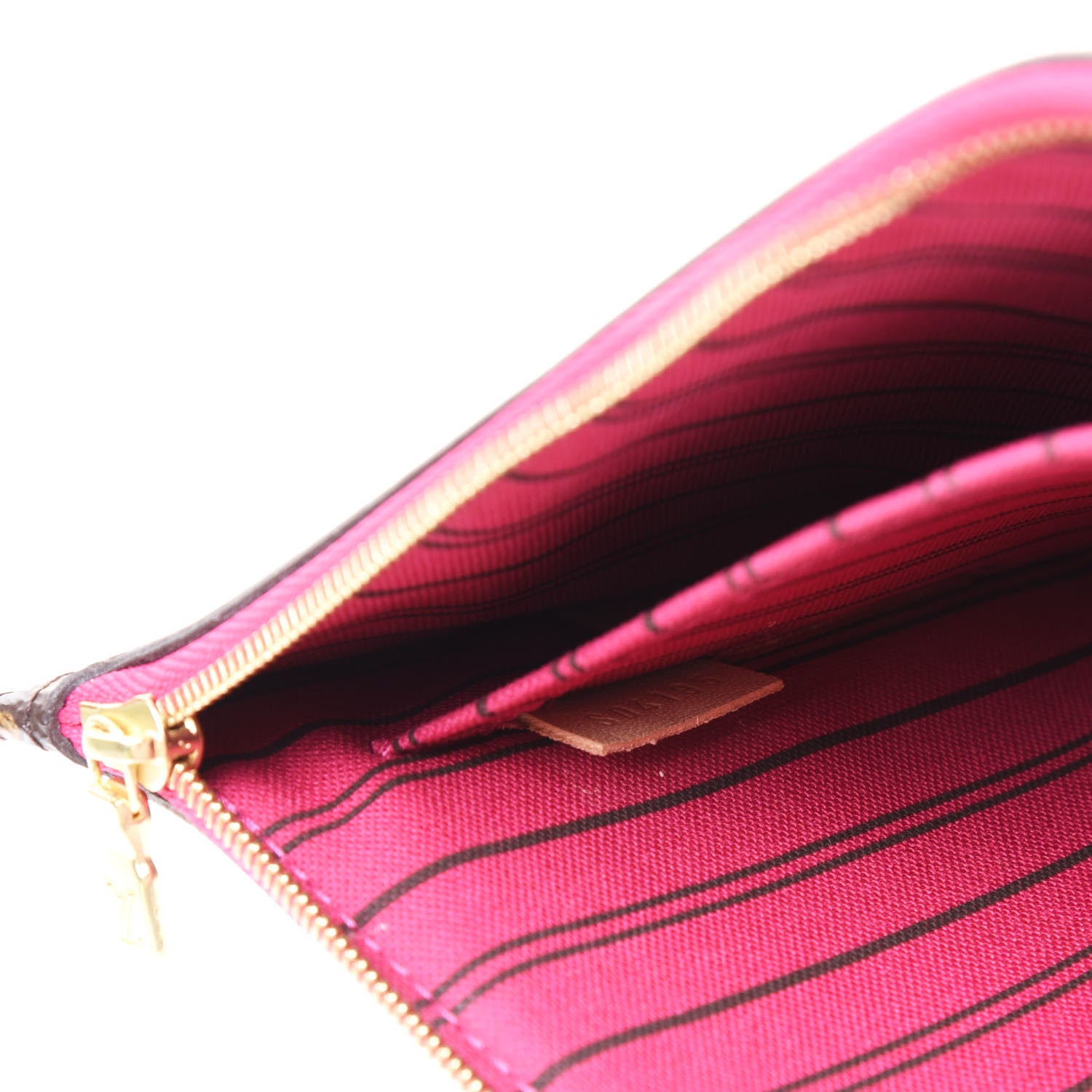 Louis Vuitton Monogram Neverfull MM GM Pochette Pivoine 8 of 9