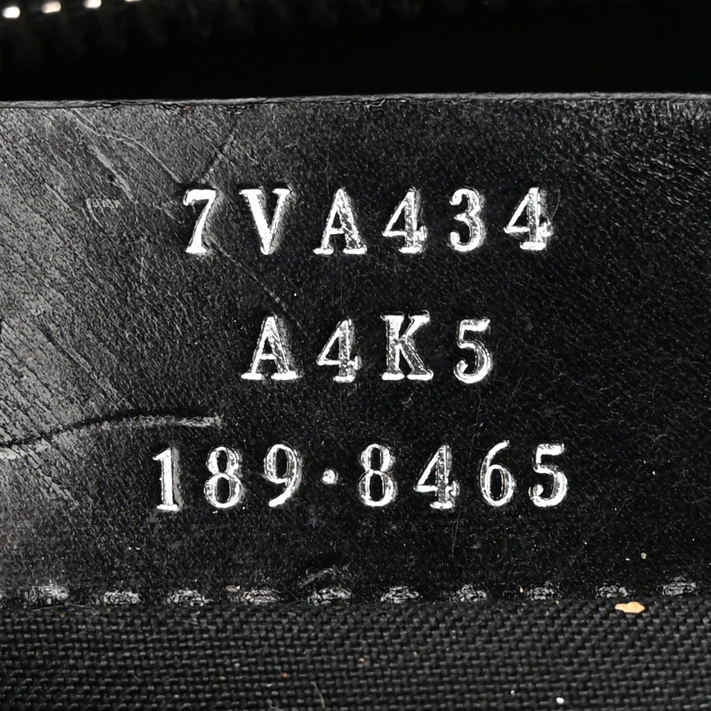 Vitello Century Bi-Color FF 1974 Embossed Belt Bag Maya Black