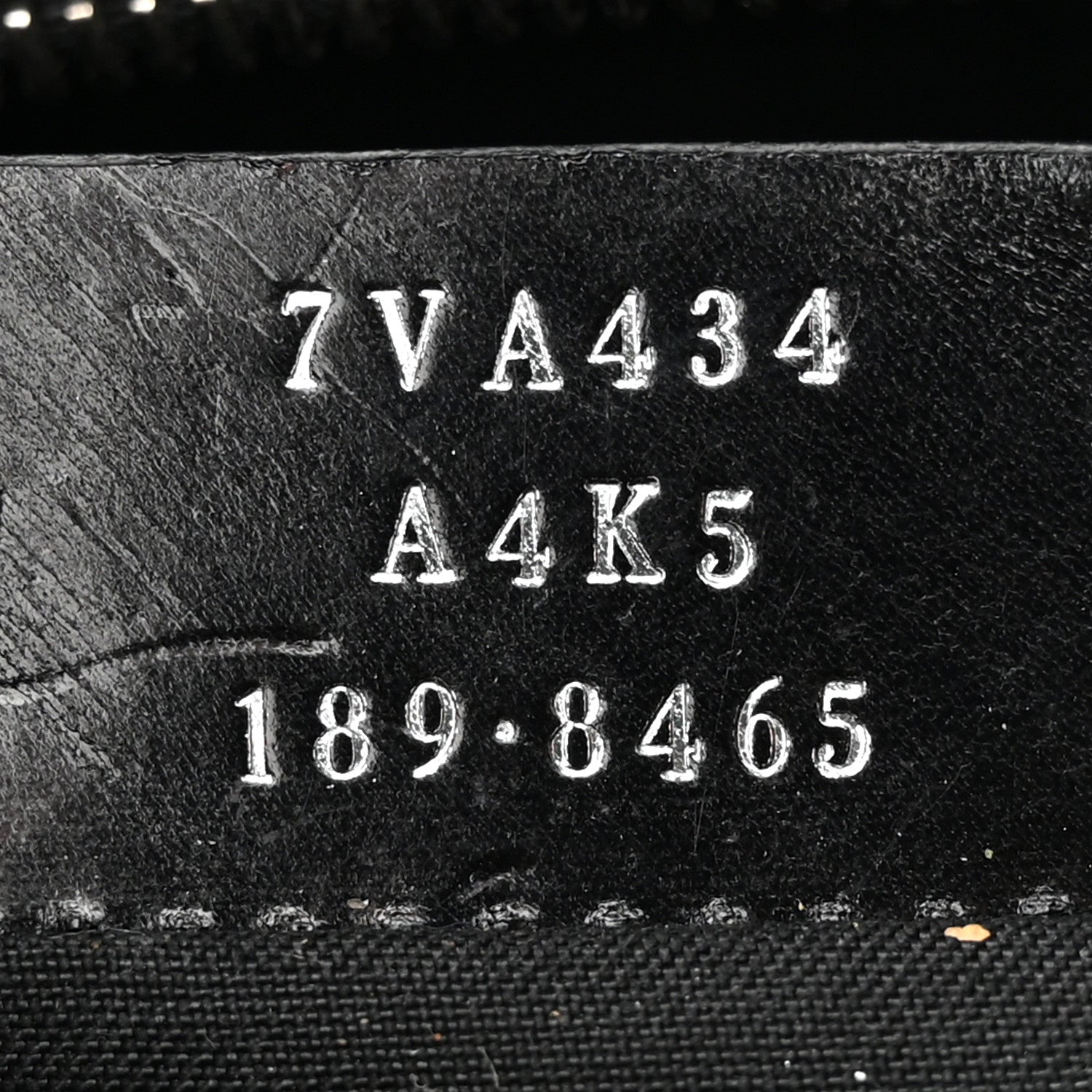 Fendi Vitello Century Bi-Color FF 1974 Embossed Belt Bag Maya Black 7 of 15