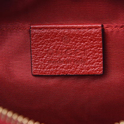 Gucci Canvas Sylvie Stripe Mini Ophidia Camera Bag Mystic White Hibiscus Red Maritime 5 of 11