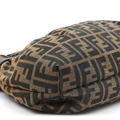 Fendi Zucca Cuoio Lucido Chef Hobo Tobacco Moro 9 of 11