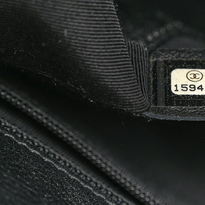 Chanel Calfskin Cerf Executive Shopper Tote Black 7 of 10