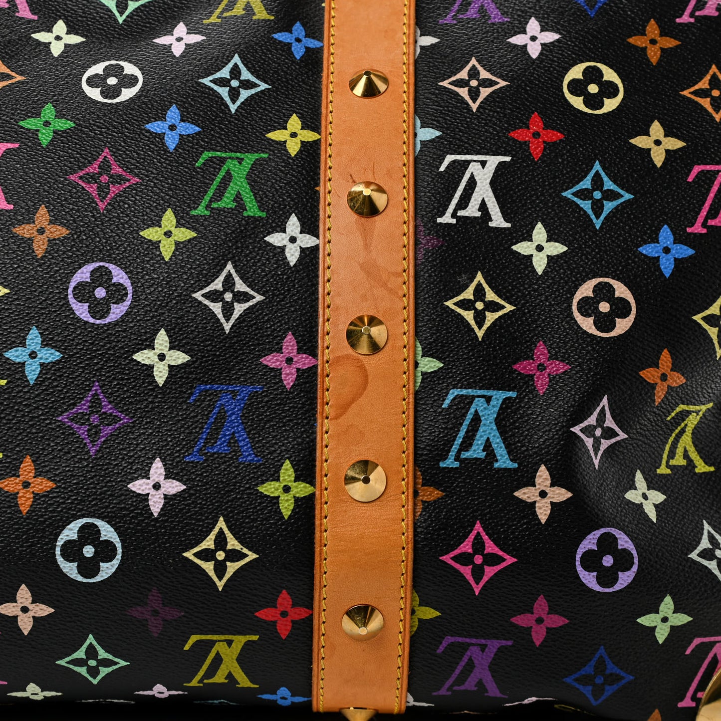 Monogram Multicolor Keepall 45 Black