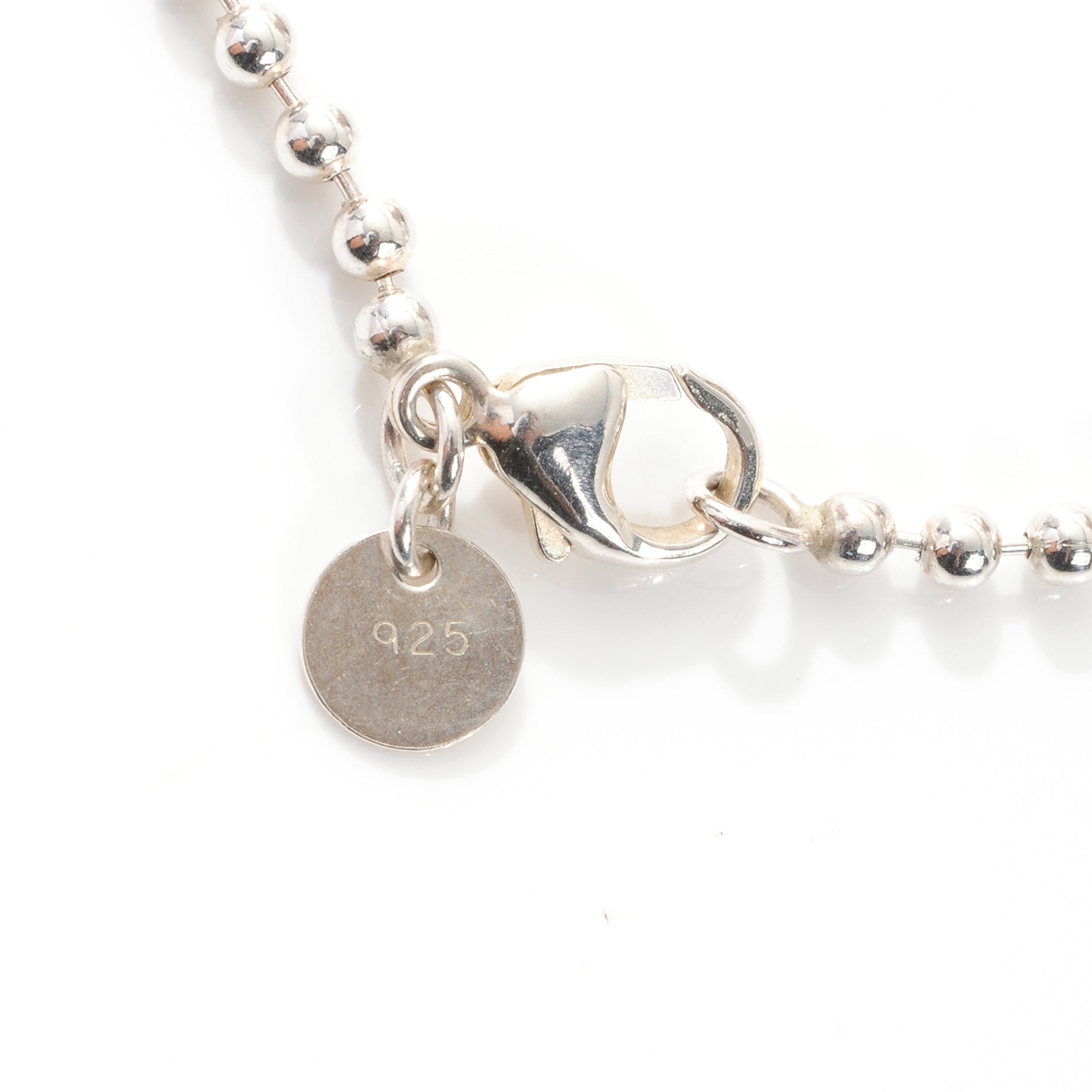 Tiffany Sterling Silver Long Return to Tiffany Heart Pendant Necklace 5 of 5