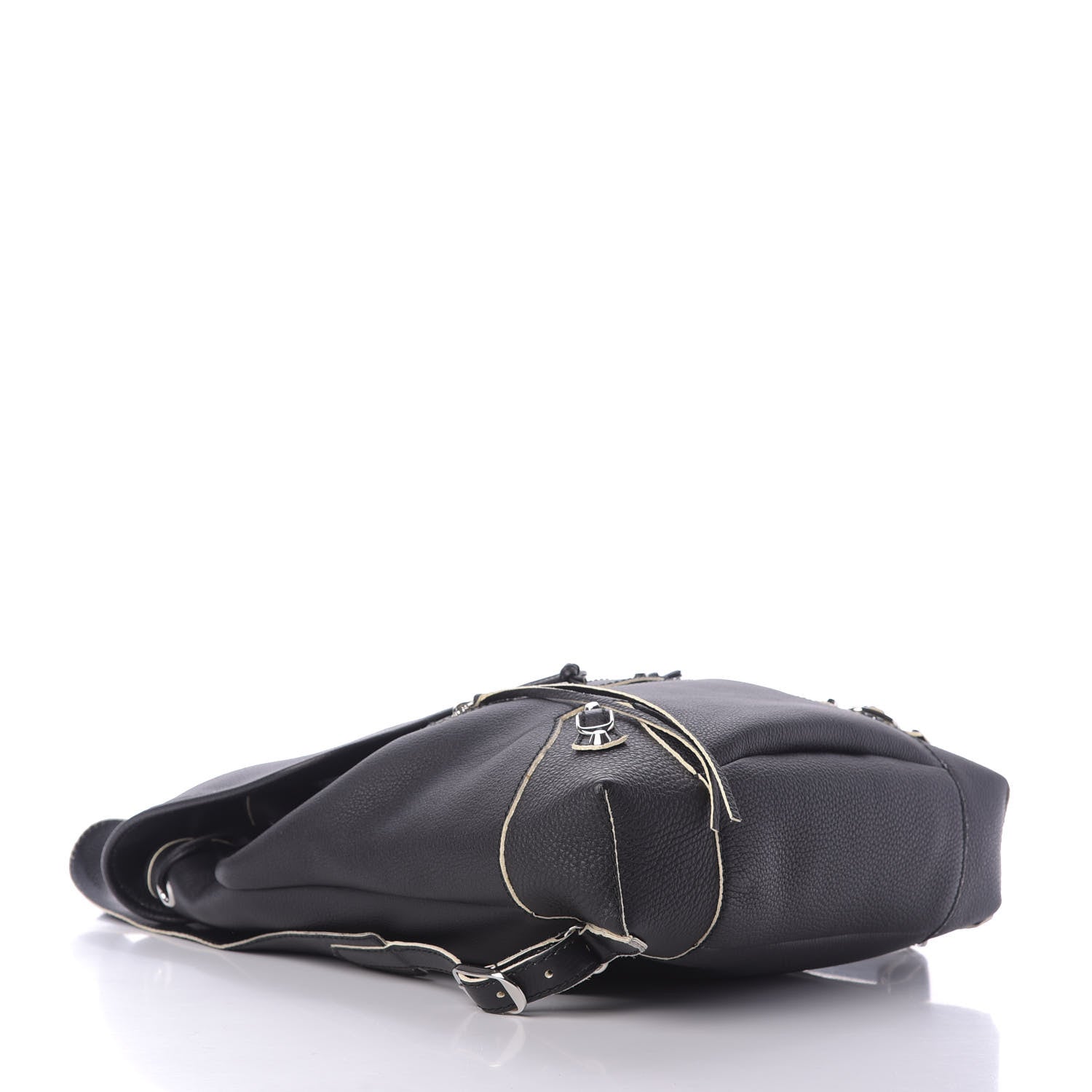 Balenciaga Veau Classic Silver Hardware S Traveler Backpack Black 3 of 13