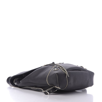 Balenciaga Veau Classic Silver Hardware S Traveler Backpack Black 3 of 13